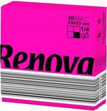 Renova Cocktail Servetten Papier Roze 30 Stuks