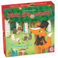 Game Factory Nom d'un Renard - la poulice mène l'enquête - Jeu coopératif Enfant et Famille