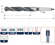 Rotec Mc foret din345 29.75mm