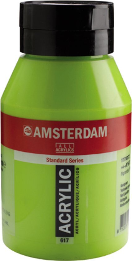 Amsterdam Acrylverf 617 Geelgroen 1L