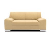 DOMO. collection Sofa Alisson, 2-zitsbank, 2-zits, 2-delige set, bekledinggarnituur 164 x 83 x 75 cm (BxDxH), in beige