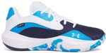 Under Armour Lockdown 7 Low Basketbalschoenen Blauw EU 48 1/2 Man, Vrouw