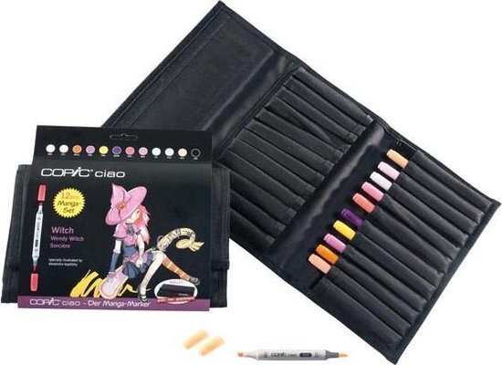 Copic Ciao Manga Marker Set - heks (Pack van 12)