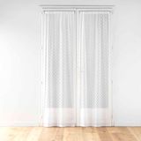 Douceur d'intérieur Odilia Paar rechte stangdoorvoer (2 x 70 x 200 cm) mesh