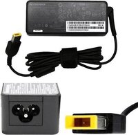 Lenovo AC adapter 65W Square + netsnoer - Laptopadapter - Zwart