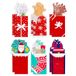 American Greetings Kerstcadeaubonhouders, peperkoek man, kerstman en cadeautjes (12 tellen)