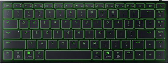 Razer Joro Gaming Toetsenbord USB + Bluetooth QWERTY US International Zwart