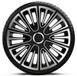 ARGO 13 MOTION SILVER BLACK Enjoliveurs noirs, 13 pouces