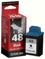 Lexmark #48 / 17G0648E Moderate Use Black Print Cartridge zwart
