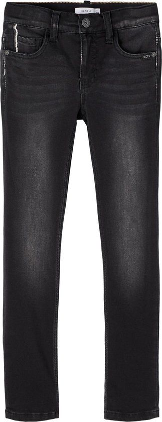 NAME IT NKMTHEO XSLIM JEANS - Black Denim - Boys - Size 98