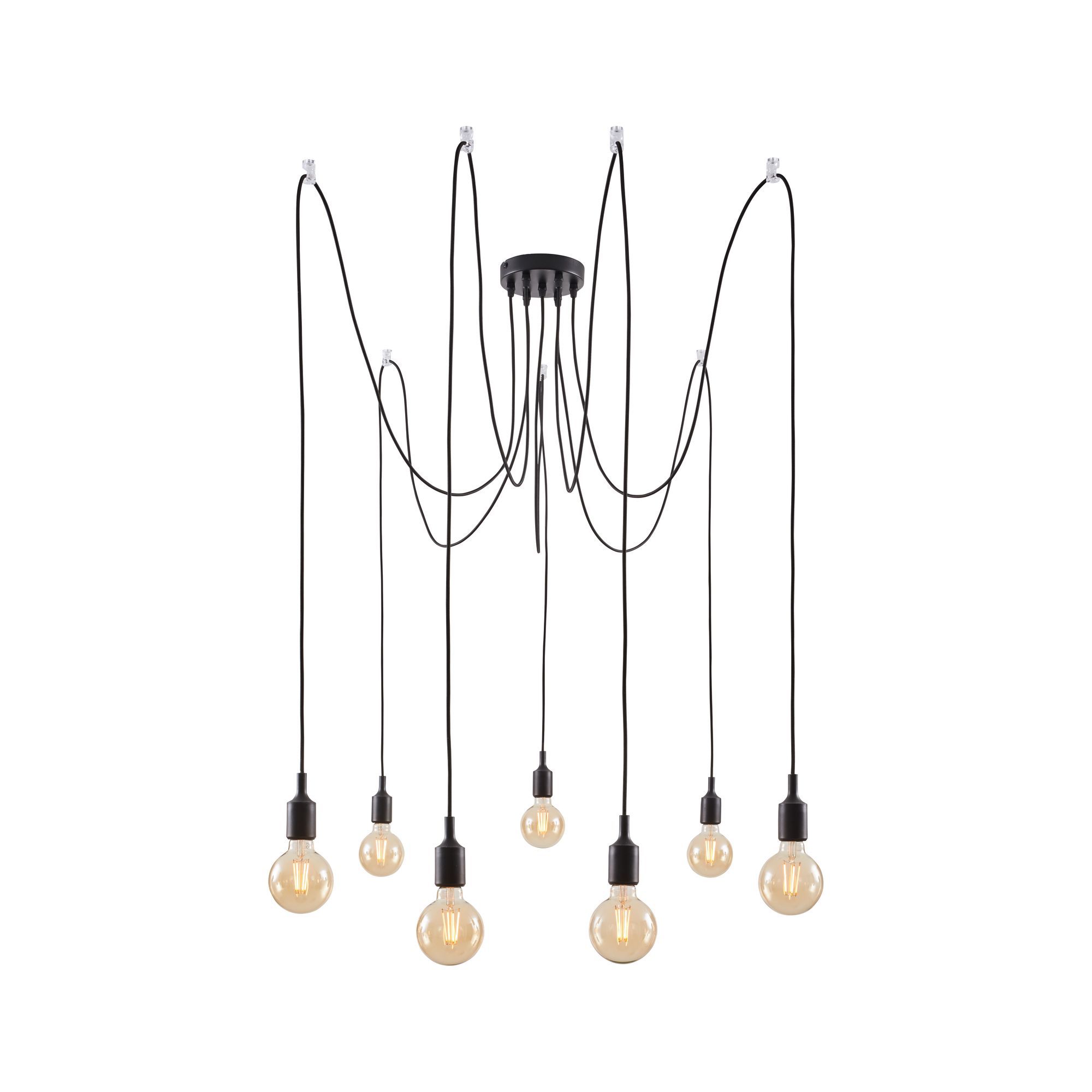 Paulmann 503.90 Plafondlamp - E27 - Zwart - Ø 150 mm