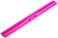 Milan 353801P liniaal, 30 cm, transparant roze