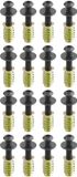 SOTECH Schroevenset M6 x 25 mm met schroefdraadbussen M6 x 20 mm en borgringen - 16 stuks