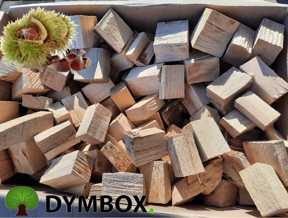 Dymbox 15KG Rookhout Beuken Chunks