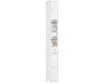 Merkloos BZR34-W Colonne de rangement pour salle de bain Meuble de salle de bain Meuble WC L20xP20xH180cm - Blanc