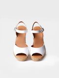 Toni Pons Dames leren espadrille met sleehak | SIA-P