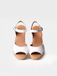 Toni Pons Dames leren espadrille met sleehak | SIA-P