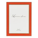 Gouden Lawrence Frames Gouden metalen fotolijst - oranje emaille - 5x7