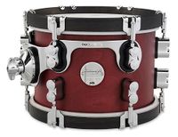 Pacific Drums Concept Classic Tom, 25,4 cm x 17,8 cm, Ox Blood Stain, Ebony Stain Hoops