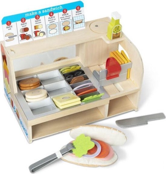 MELISSA & DOUG Melissa and Doug sandwichbar 52