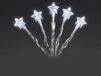 Konstsmide Batterij Indoor Light Set met 20 Star Shaped LEDs - Ice/Cool White
