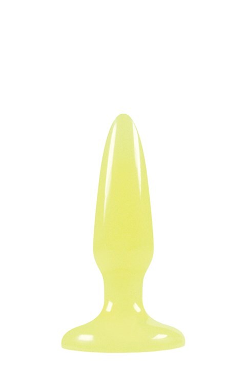 NS Novelties Firefly Pleasure mini anaalplug Kleur: Geel