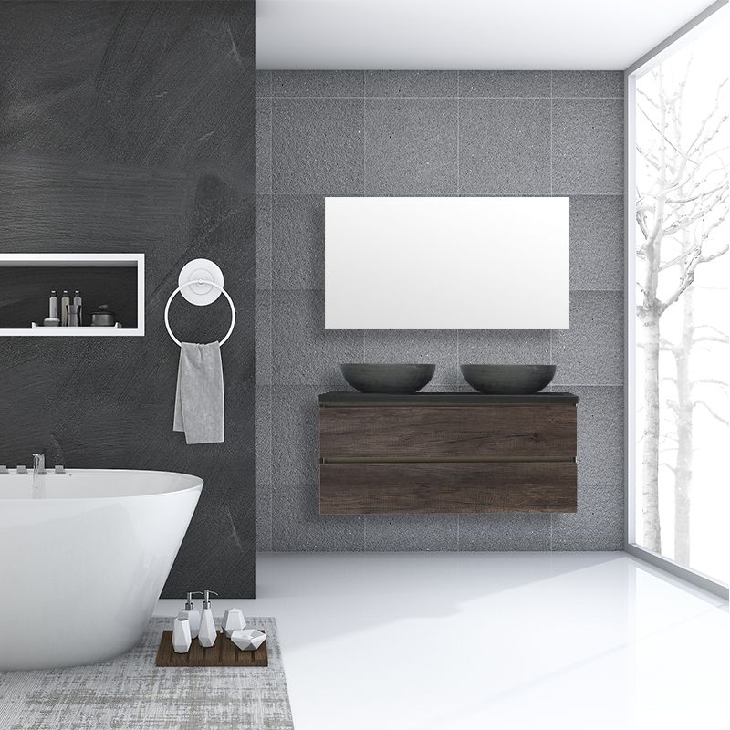 Badkamerplanet Badkamermeubel Trento Greeploos 120 cm Century Oak