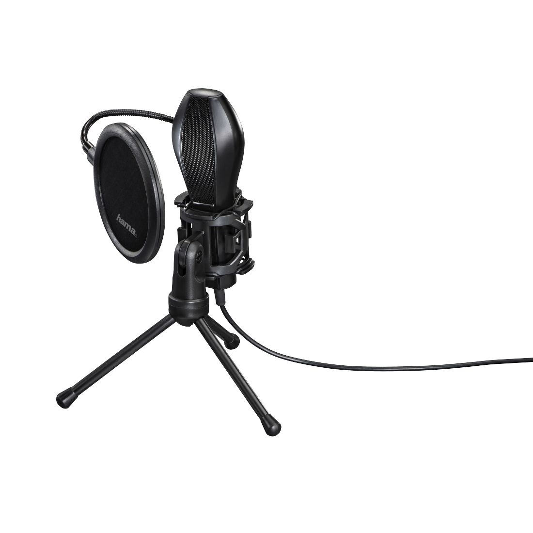 Hama MIC-USB Stream Zwart