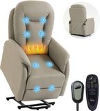 Homcom Elektrische relaxfauteuil met sta-op functie