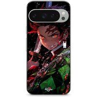Google Pixel 9 Pro XL Hoesje Demon Slayer Tanjiro Kamado boos manga anime Maniacase