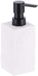 Tendance Zeeppompje/dispenser Ruby - wit - kunststeen - 18 cm - 260 ml