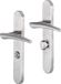 Impresso Sheffield Kruk met Schild Ovaal WC63 Verdekt RVS