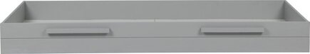WOOOD Dennis Bed Drawer - Brushed - Concrete Grey - 21x198x91cm