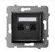 Ospel GPK-1U/K/m/33, noir, IP20, 71 mm, 33 mm, 71 mm, 58 g