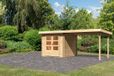 Karibu Bastrup Tuinhuis Bastrup 2 met Overkapping 554 x 273 cm