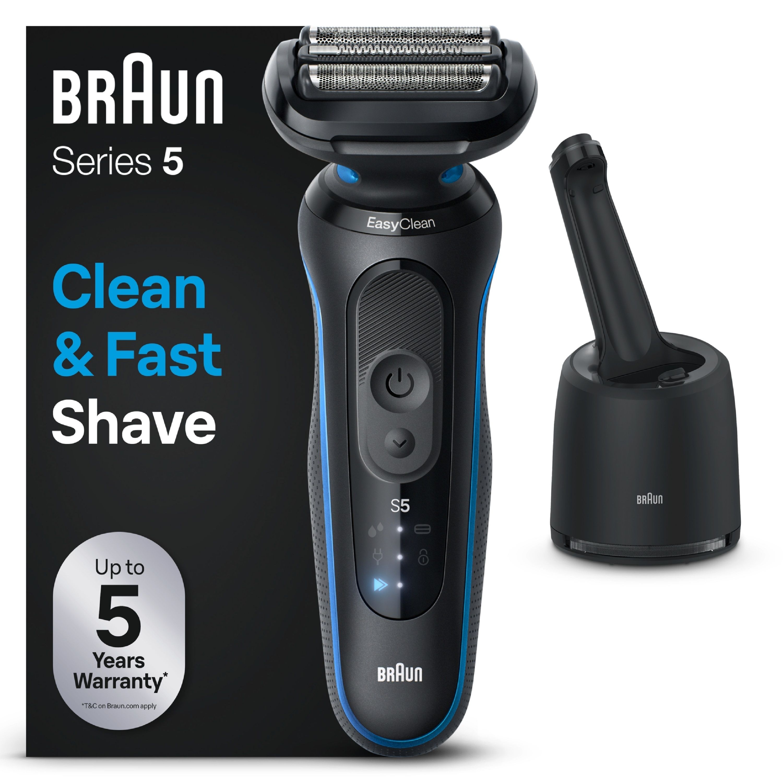 Braun Series 5 - 52-B7000cc Elektrisch Scheerapparaat - Blauw