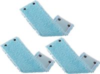 Leifheit Clean Twist M / Combi Clean M vloerwisser vervangingsdoek met drukknoppen – super soft – 33 cm / set van 3