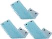 Leifheit Clean Twist M / Combi Clean M vloerwisser vervangingsdoek met drukknoppen – super soft – 33 cm / set van 3