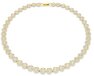 Swarovski Una Angelic Minimalistische Ketting - Verguld Metaal - Wit - 41 cm