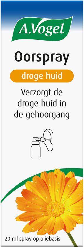 A.Vogel Oorspray Jeuk Spray - 20 ml - Voor jeuk in de gehoorgang