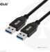 Club3D USB Type-A Gen2(10G) kabel, 3A M/M 0.5m