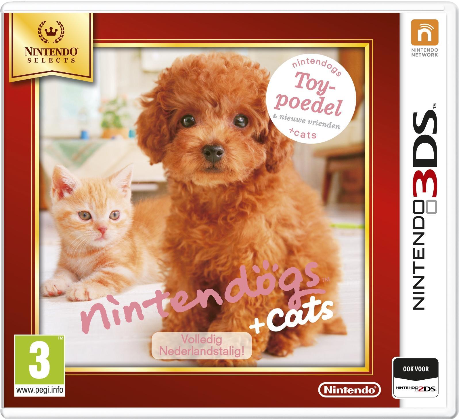 Nintendo Nintendogs + Cats Toy Poodle Selects) Nintendo 3DS