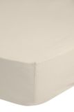 Muller Textiles 0200.01.48 Hoeslaken Jersey 180 x 200 cm Ecru