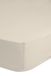 Muller Textiles 0200.01.48 Hoeslaken Jersey 180 x 200 cm Ecru
