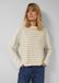 s.Oliver - Gestreept jersey sweatshirt met ronde hals voor dames