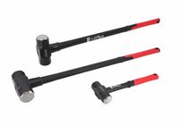 Awtools Black Line - Sloop- en Bouwhamer - 4,5 kg - Vezelglas Steel - Antislip Greep