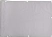 vidaXL Pare-vent de balcon 500x120 cm PVC Gris
