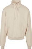 Urban Classics Organic Drawstring Troyer Sweater/trui - L - Groen