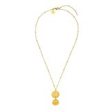 PURELEI Halsketting Malihini Coin Goud Roestvrij staal 45 cm
