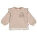 Feetje sweater Dress to Impress taupe/offwhite/bruin